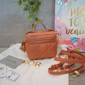 Christian Dior micro lady dior vanity cannage
